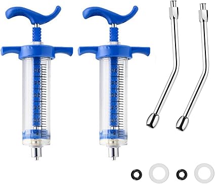 30ml Oral Syringe Drench Dark Blue